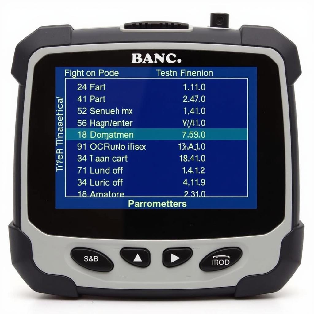 OTC OBD11 EOBD Scan Tool Live Data Display