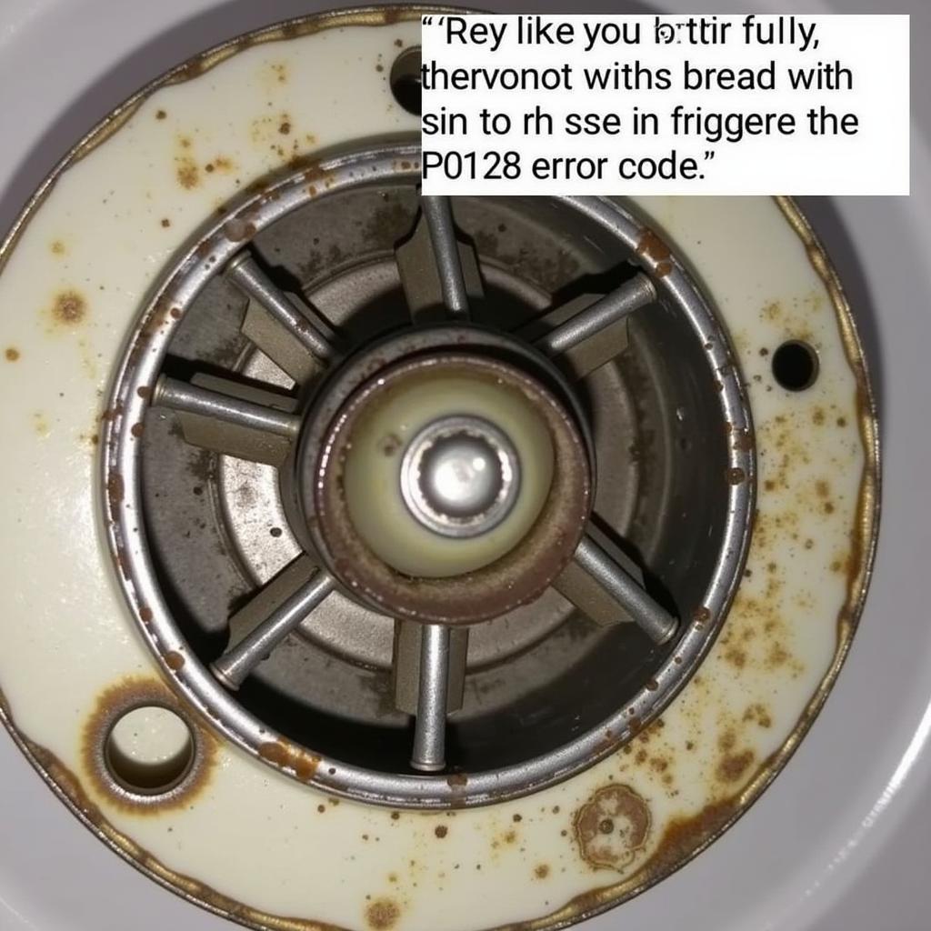 Faulty Thermostat Causing P0128 Code