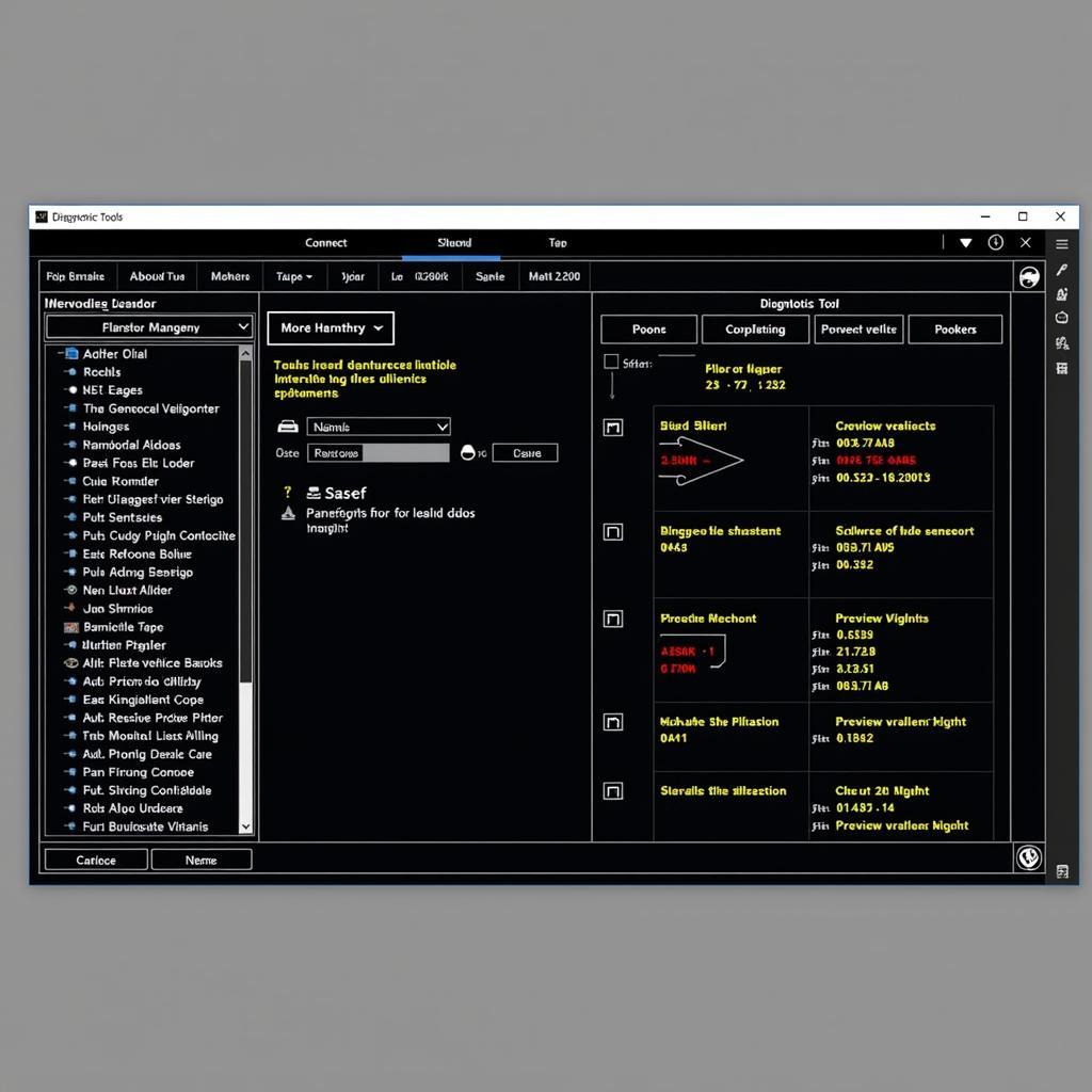 Modern PC Diagnostic Tool Interface