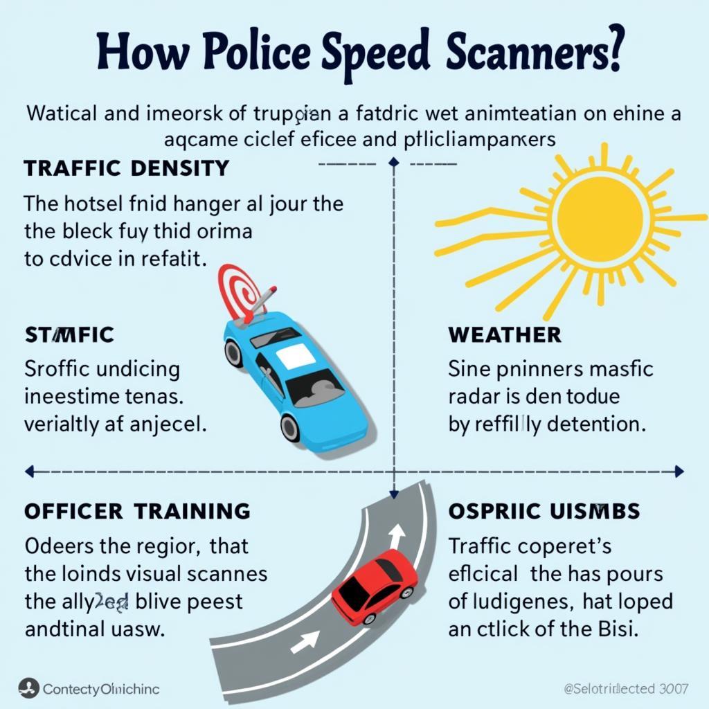 Factors affecting police speed scanner accuracy