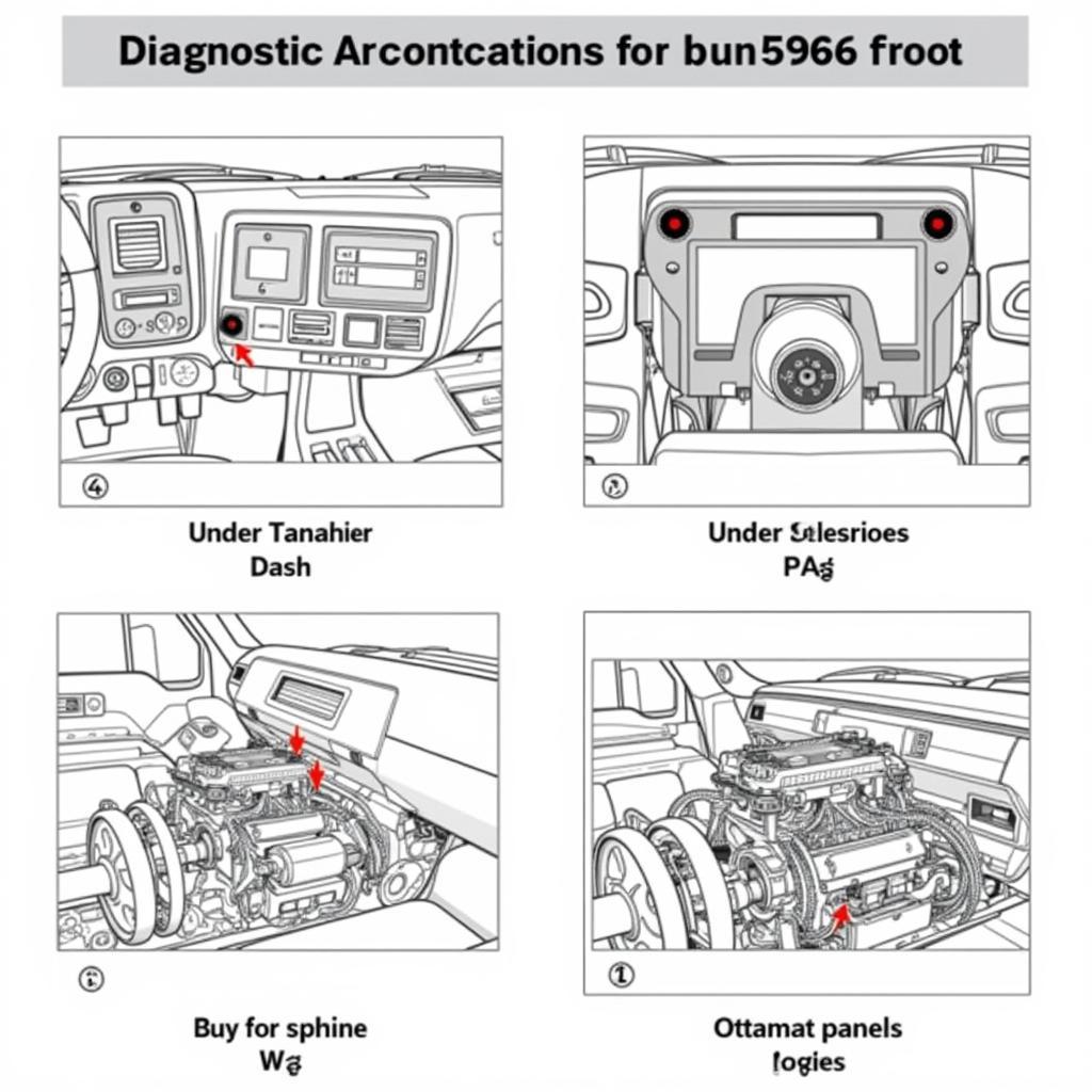 Pre-1996 Truck Diagnostic Port Location