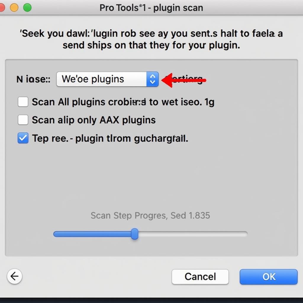 Pro Tools Plugin Scan Process