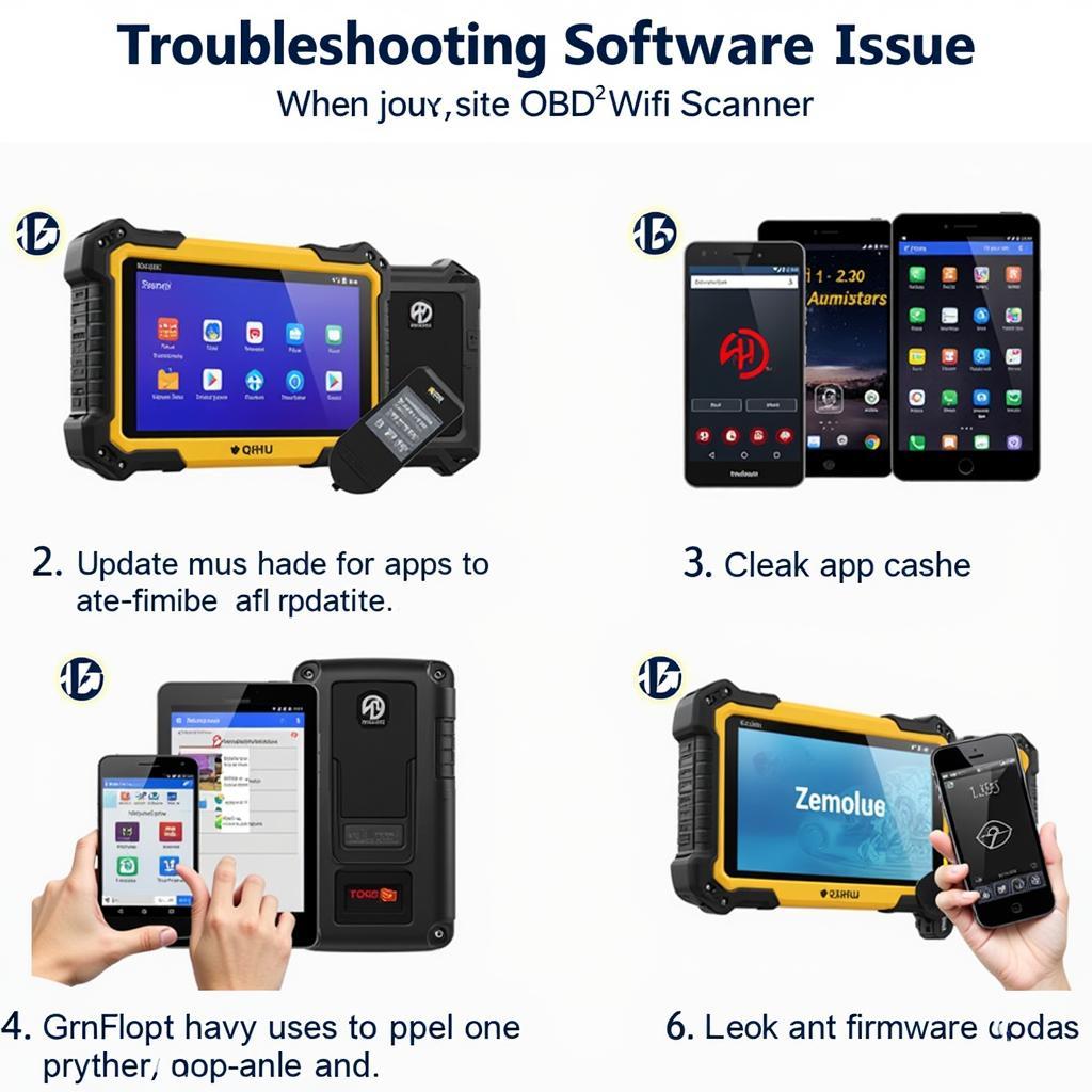 QHUI OBD2 WiFi Scanner Software Troubleshooting