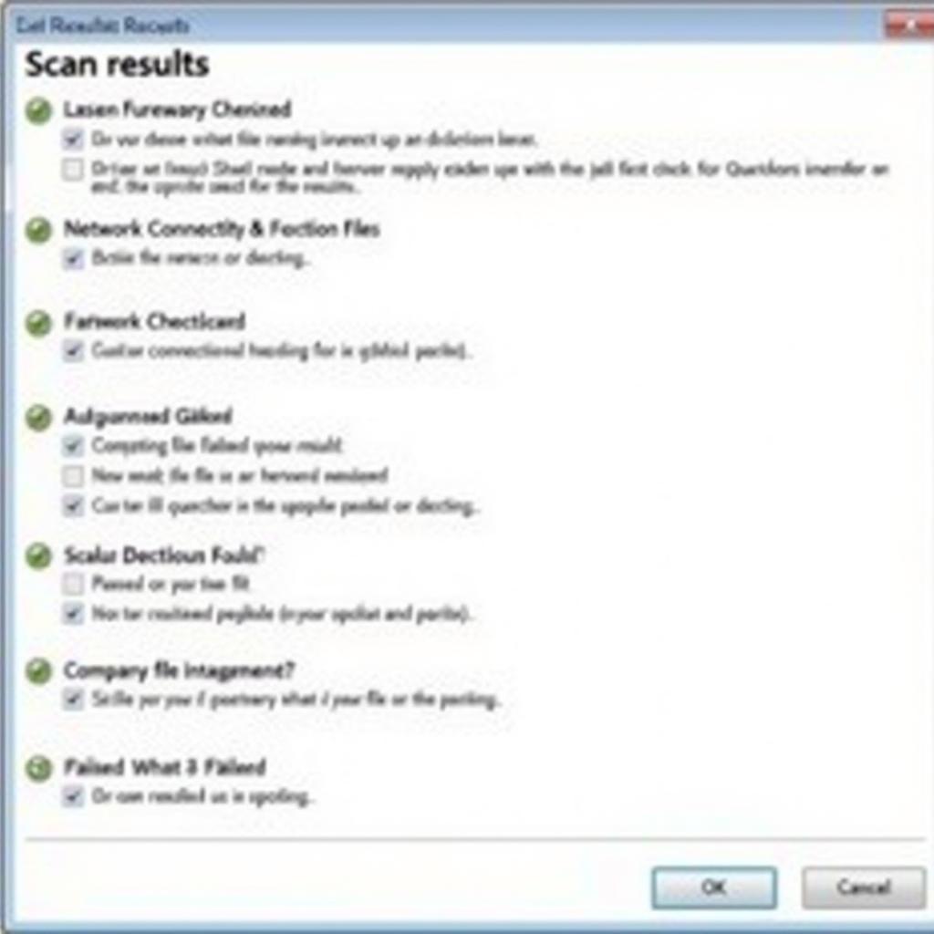 QuickBooks Connection Diagnostic Tool 2021 Scan Results