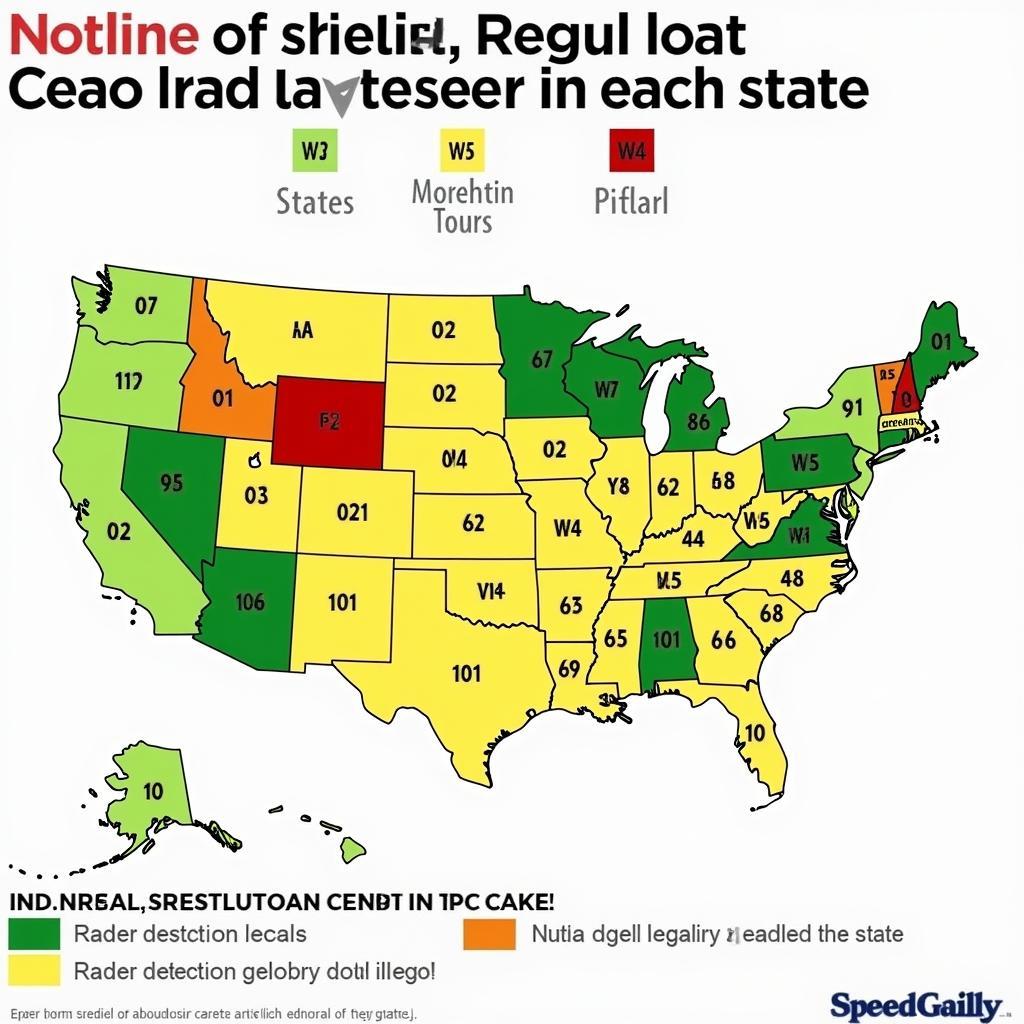 Legality of Radar Detectors Across Different States