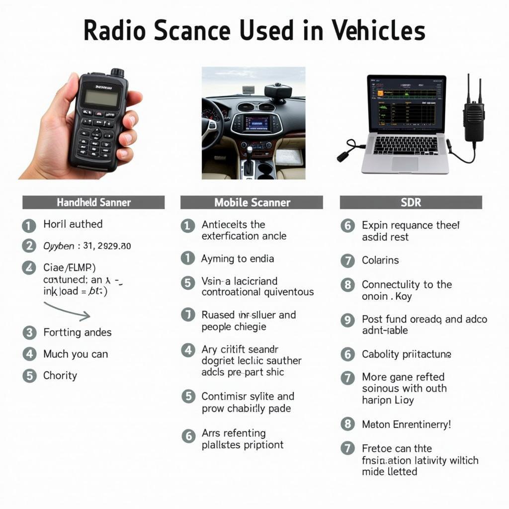 Different Types of Radio Scanners for Automotive Use