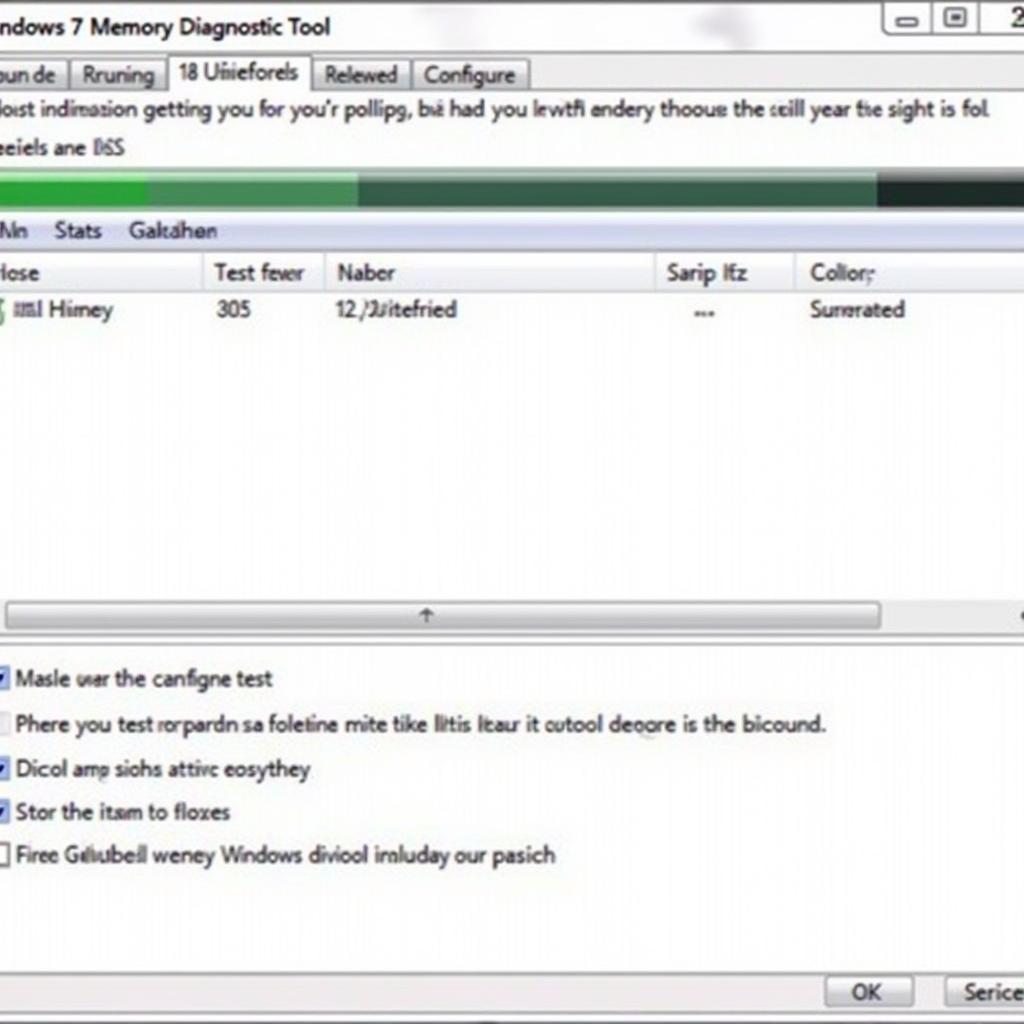 Running the Windows 7 Memory Diagnostic Tool