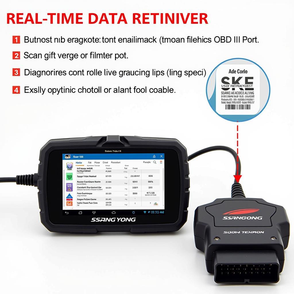 Scan 100 SsangYong Diagnostic Interface