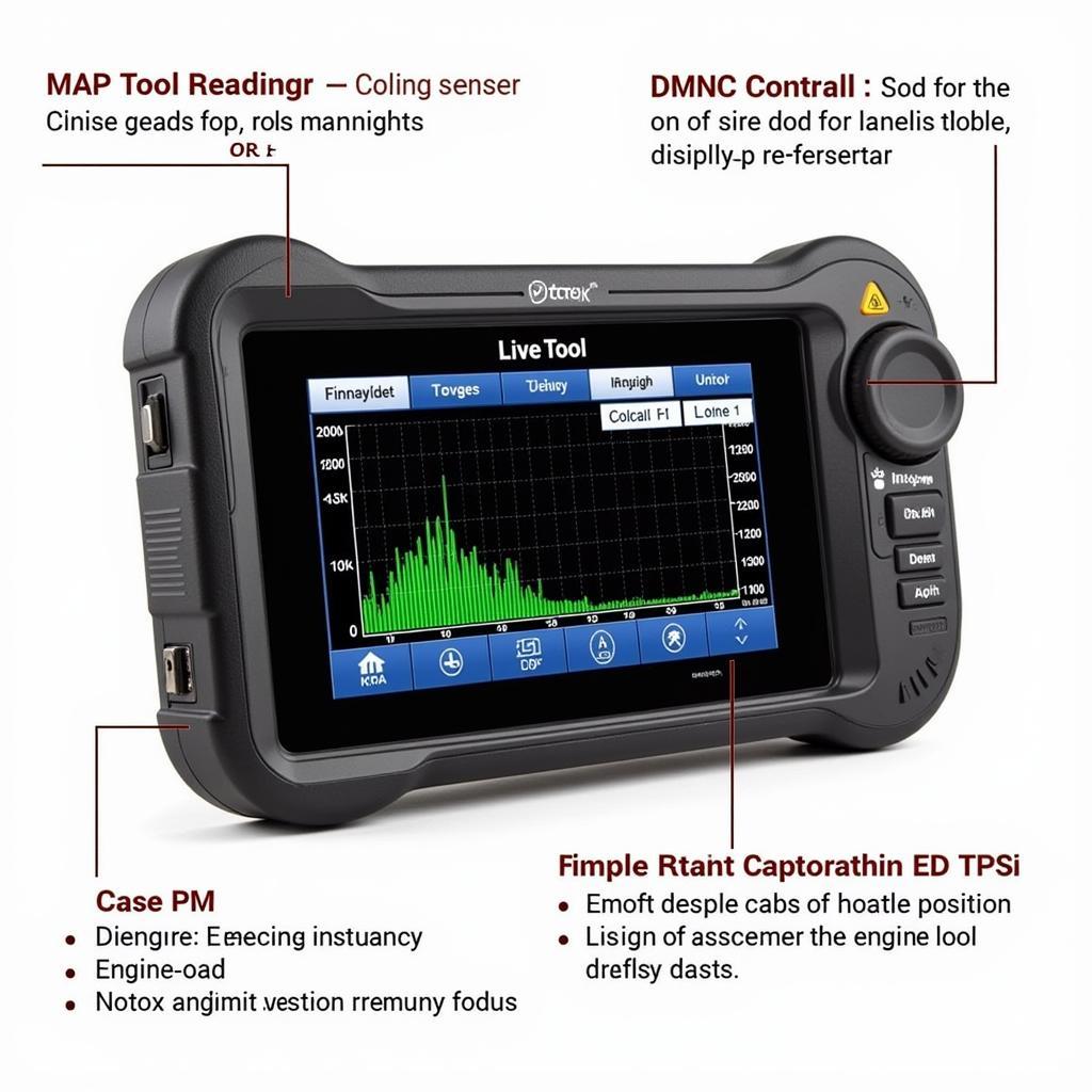 Scan Tool Displaying MAP Sensor Data