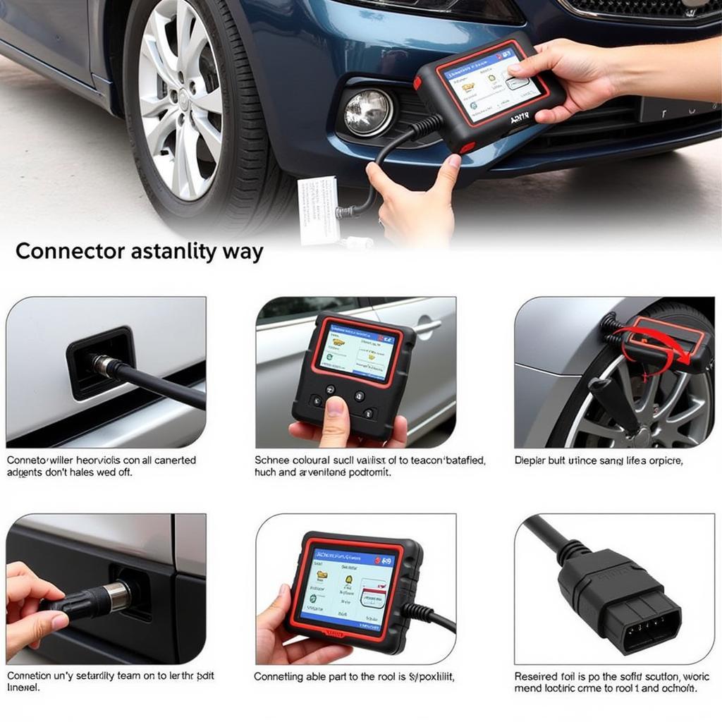 Connecting Snap-on Polaris Scan Tool