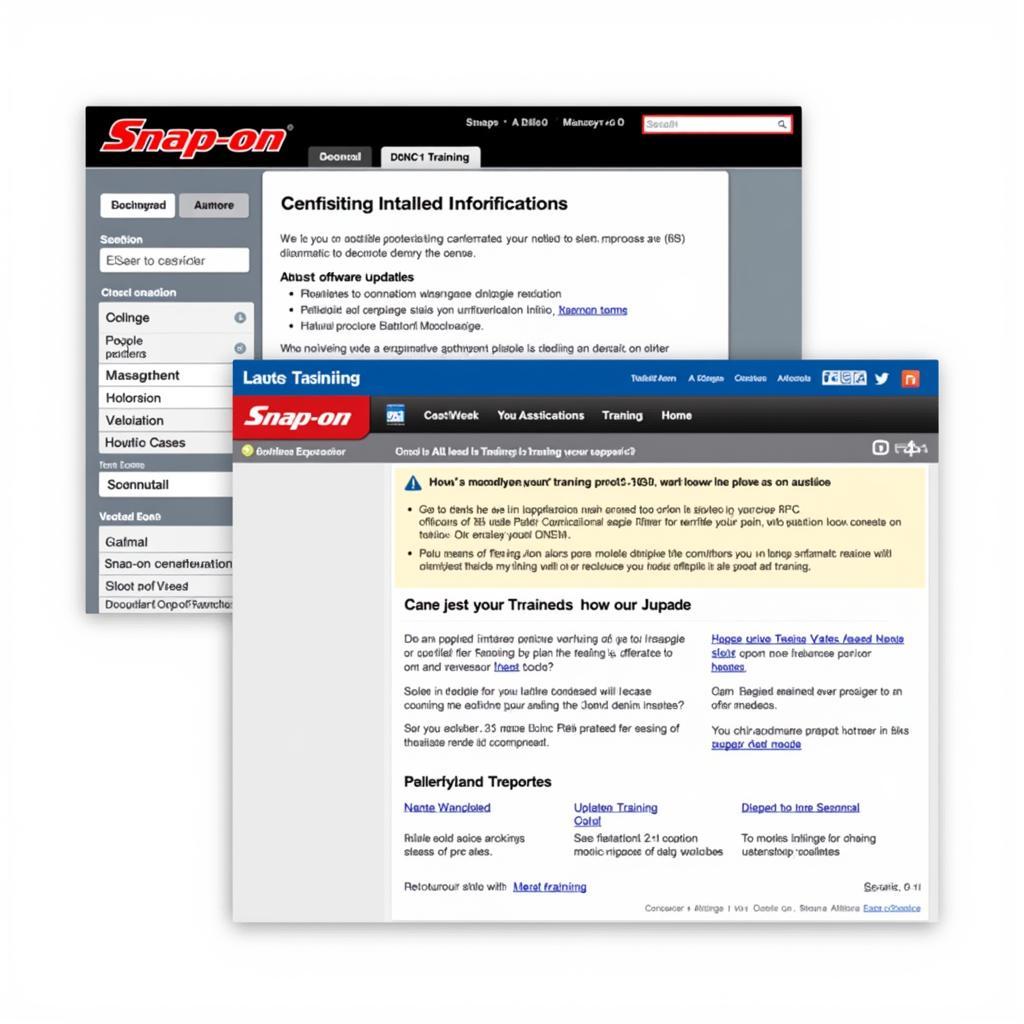 Snap-on Software Updates and Resources