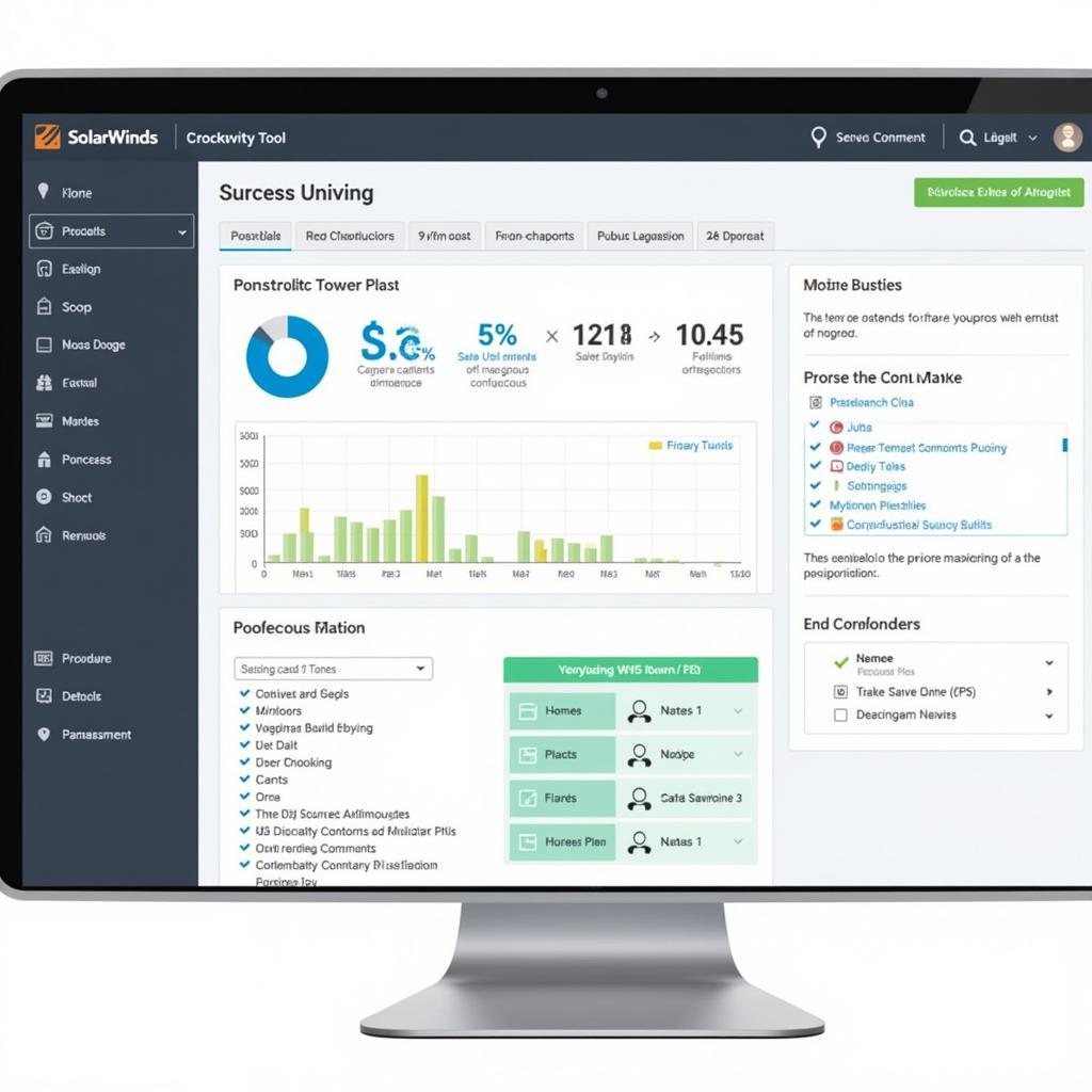 SolarWinds Diagnostic Tool Interface