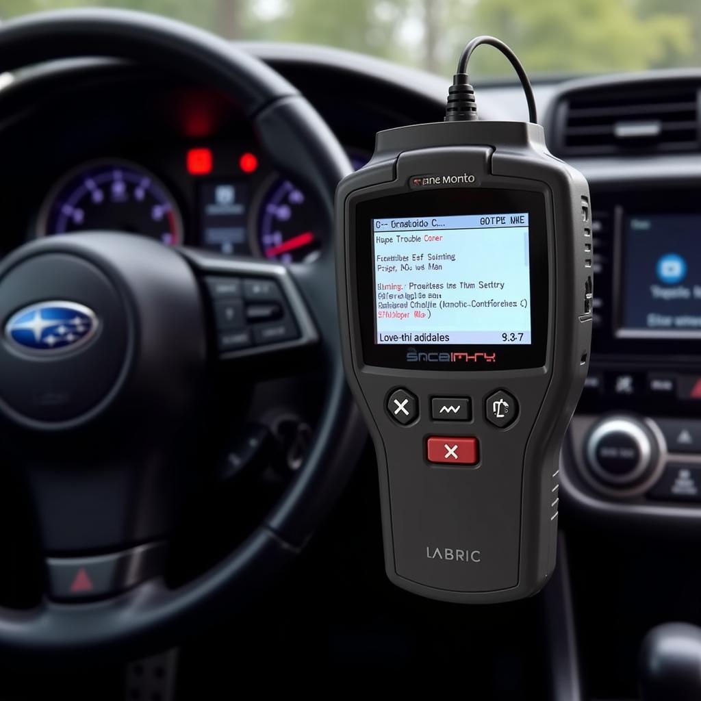 Subaru Basic Code Reader