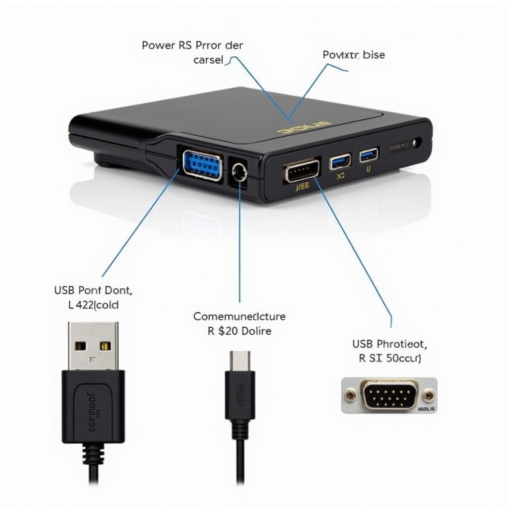 Symbol LS2208 Scanner Ports