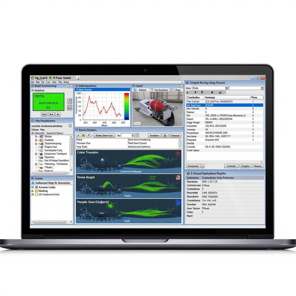 Texa IDC5 Software Interface Displaying Diagnostic Data