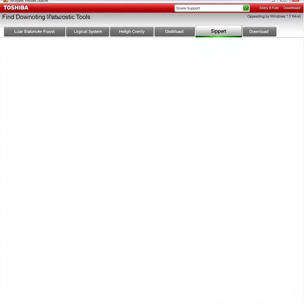 Toshiba Support Website Download