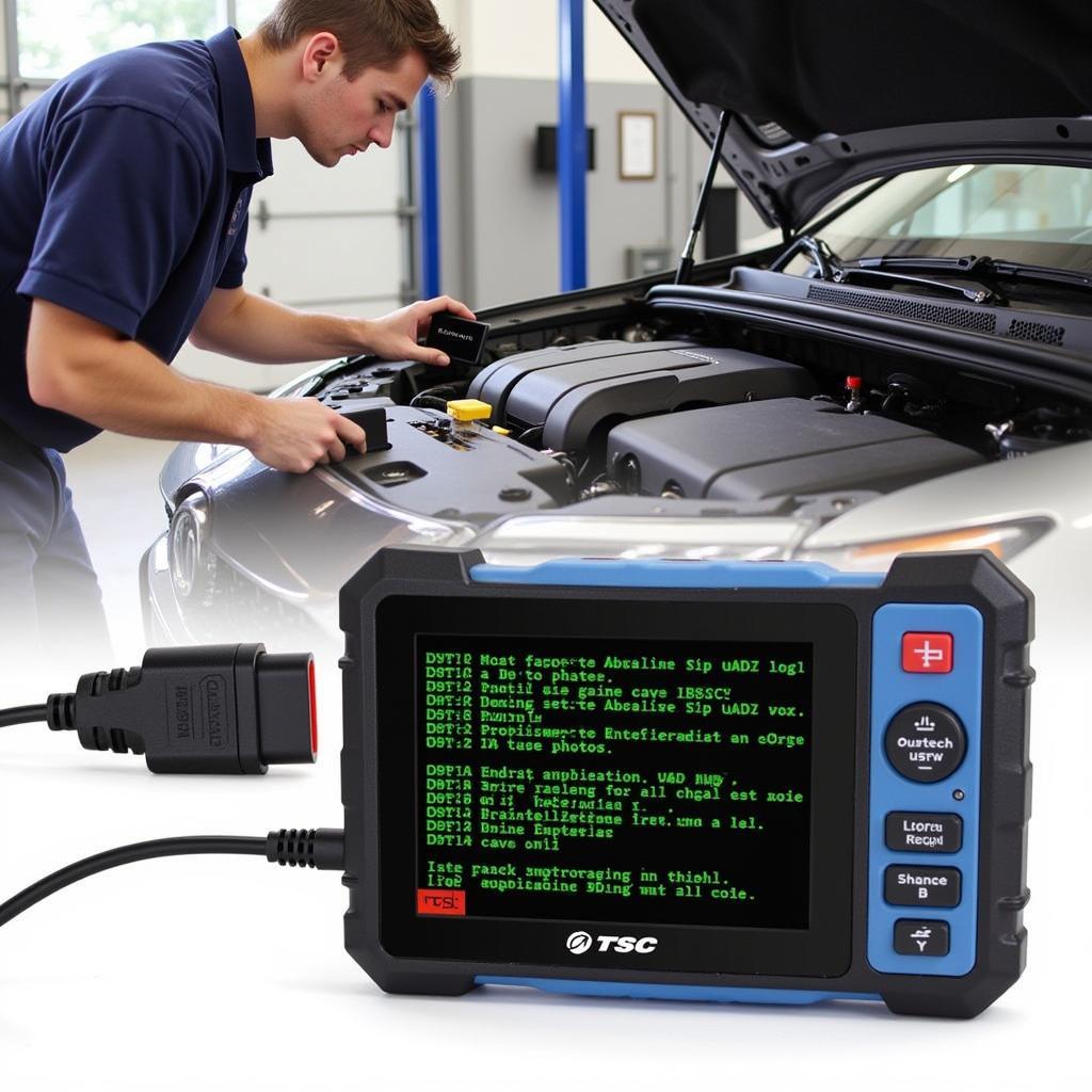 TSC Diagnostic Tool Reading DTC Codes