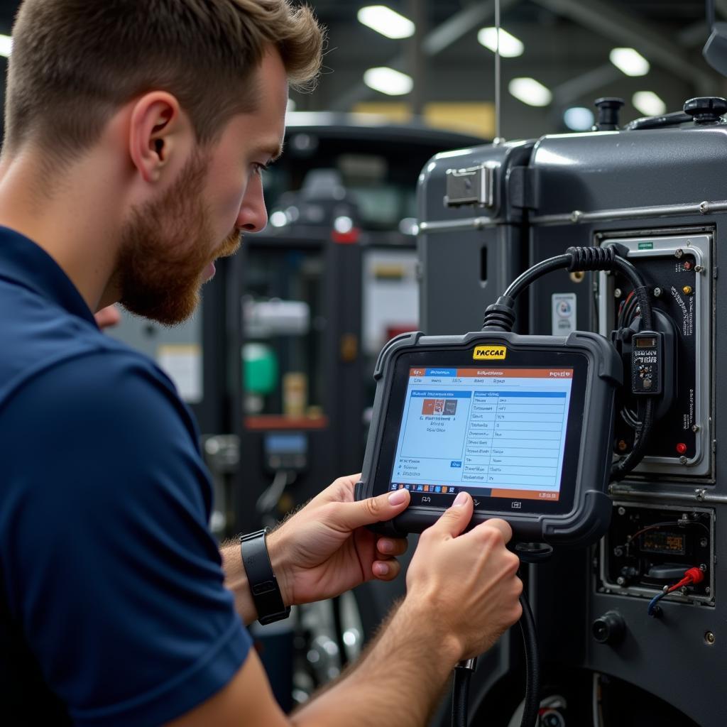 Inspecting a Used Paccar Diagnostic Tool