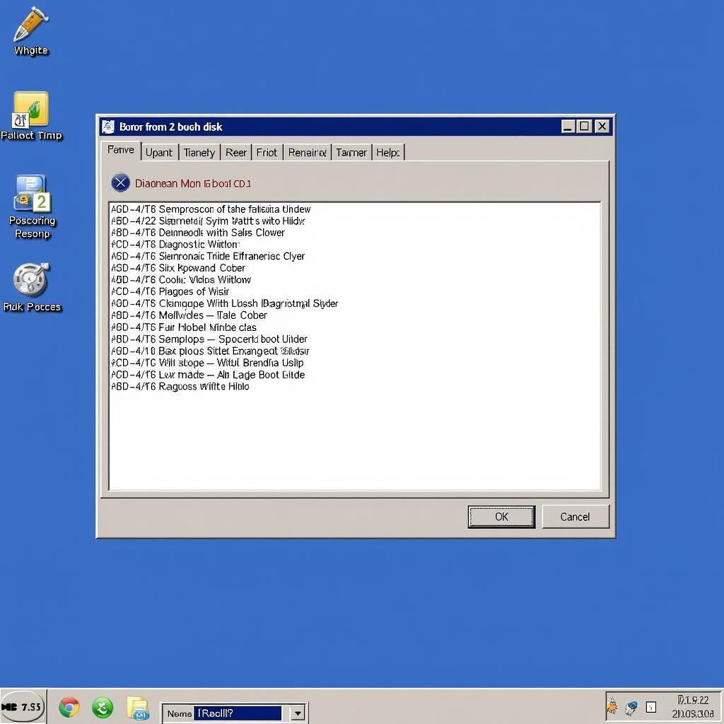 Windows XP Boot Disk Diagnostic Tools in Action