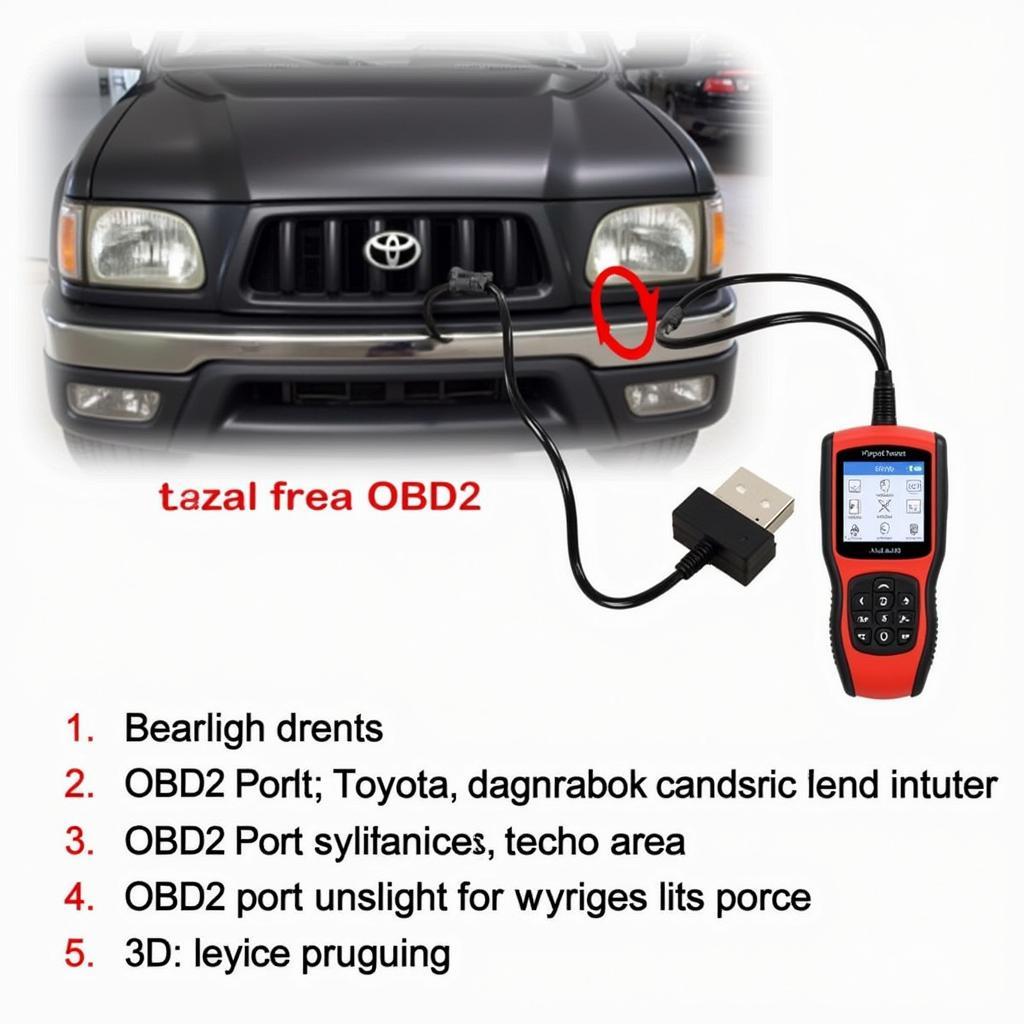 2001 Tacoma OBD2 Port Location