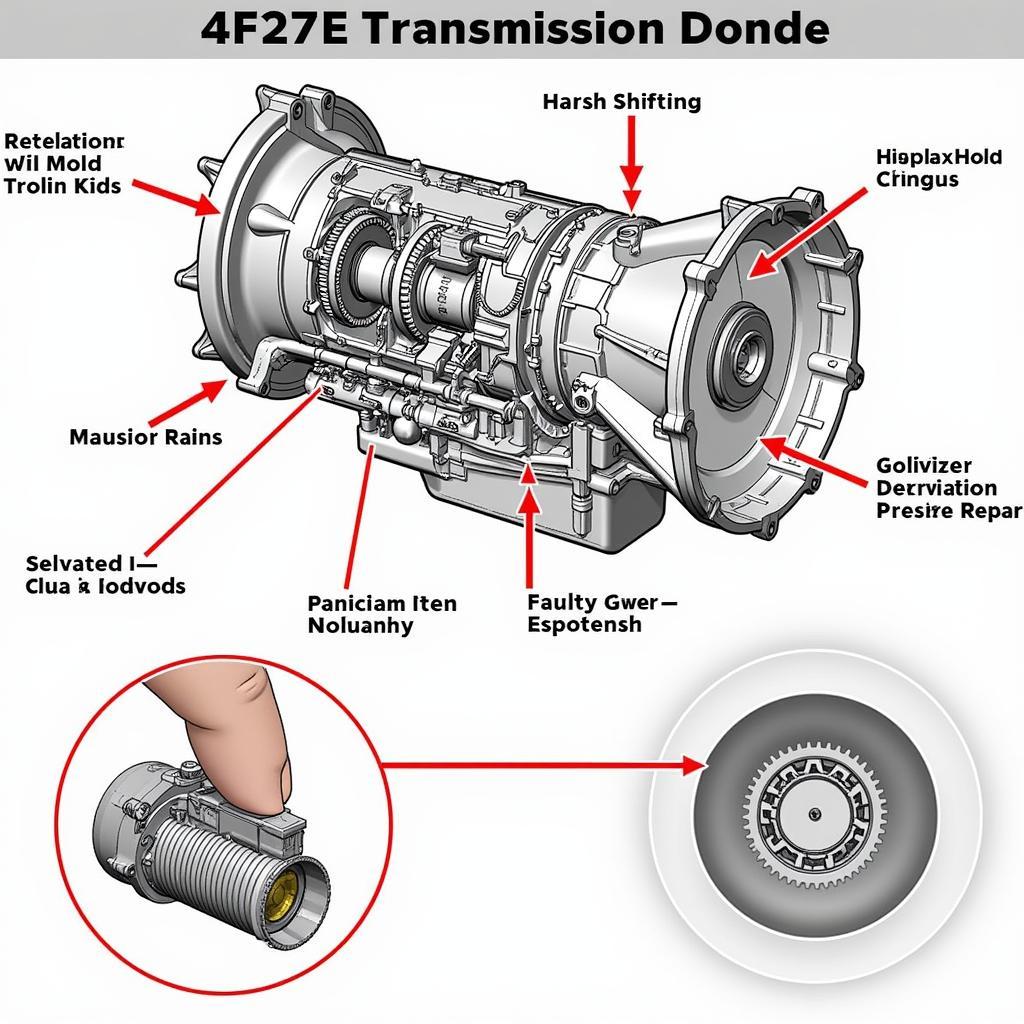 4F27E Transmission Common Problems: Harsh Shifting, Slipping, and Solenoid Malfunctions