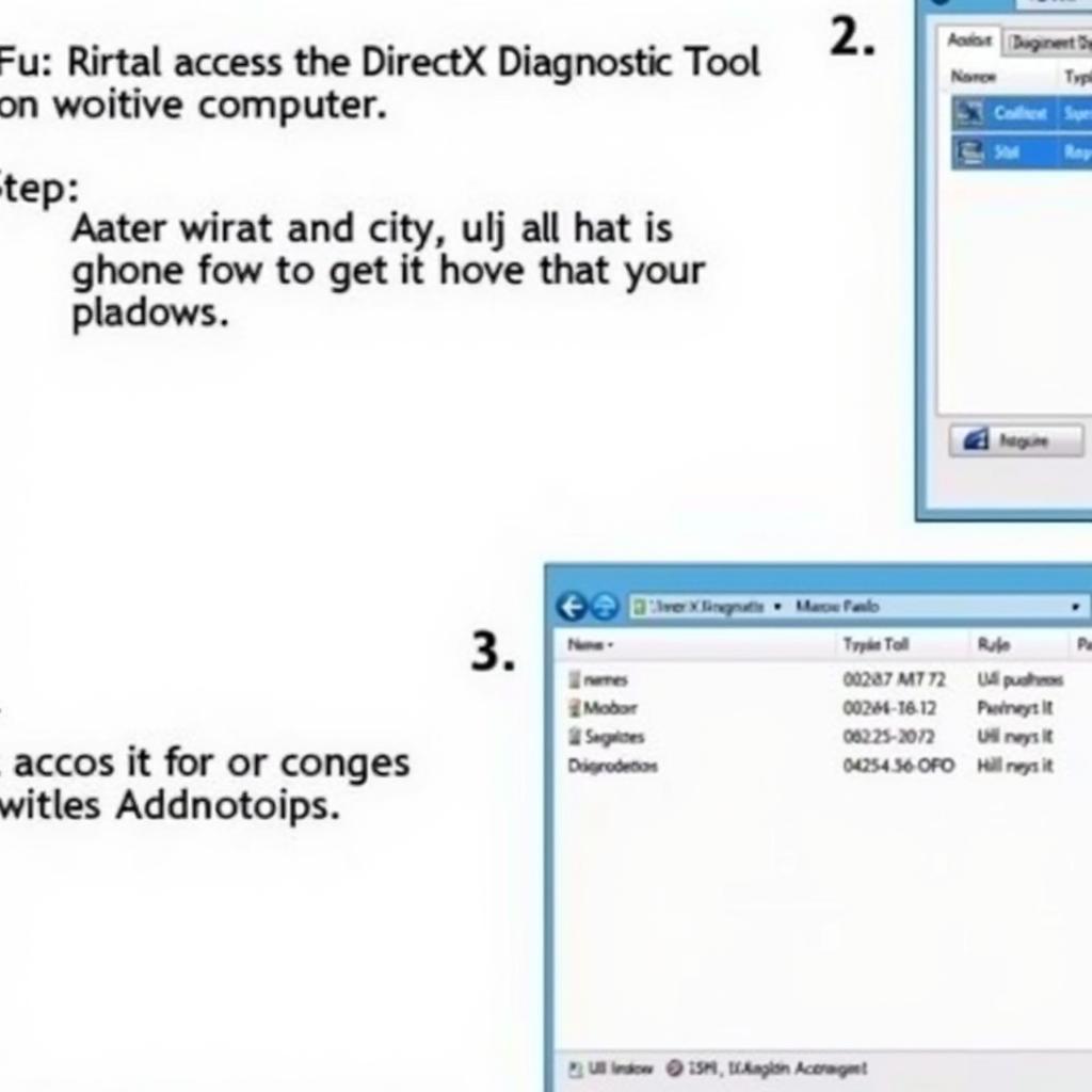 Accessing DirectX Diagnostic Tool