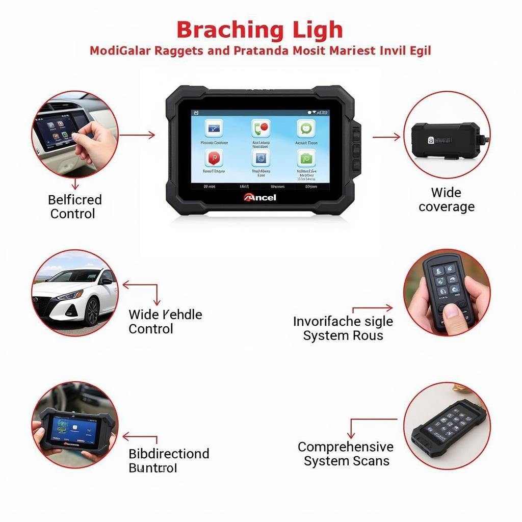 Ancel X6 OBD2 Diagnostic Tool Features