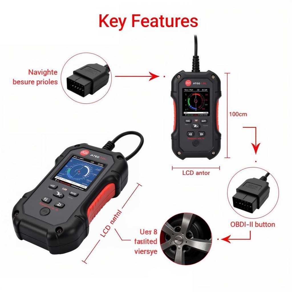 ATEQ TPMS Scan Tool Features from China