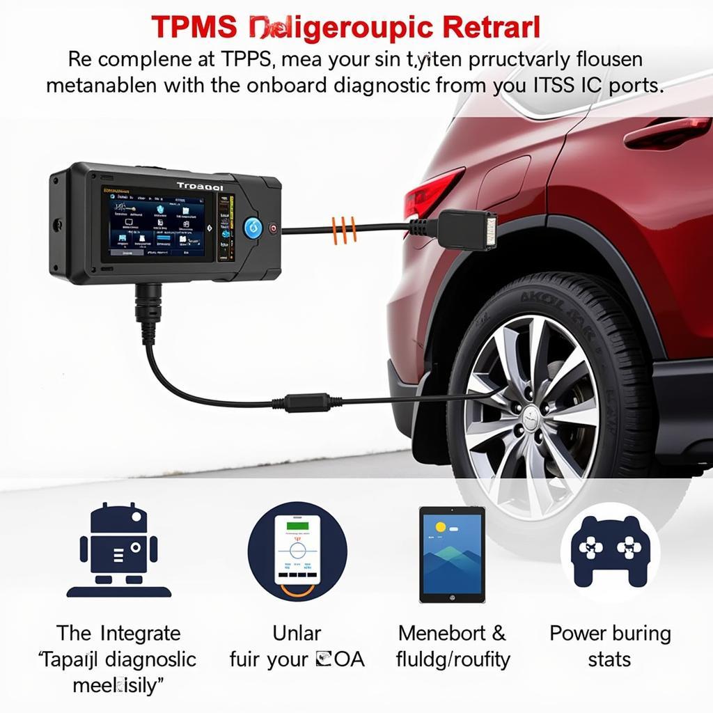 Autel MaxiTPMS TS501 OBD Connection