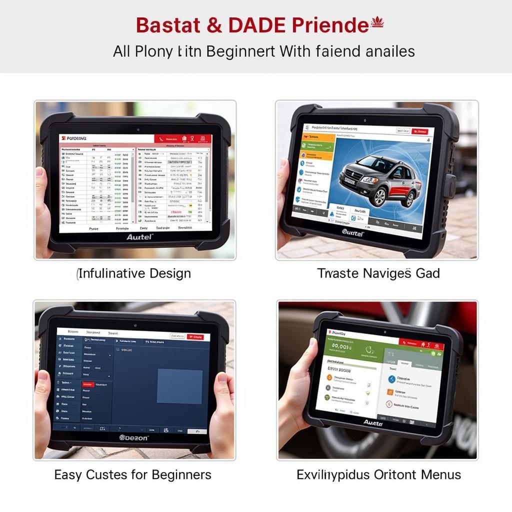 Autel Scanner User Interface: Intuitive and Easy to Navigate