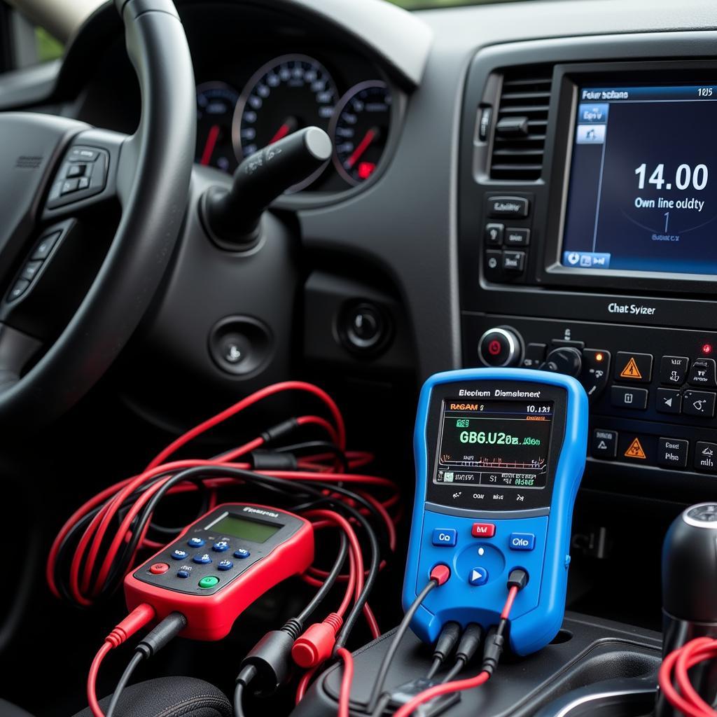 Automotive Diagnostic Hardware Tools in Action