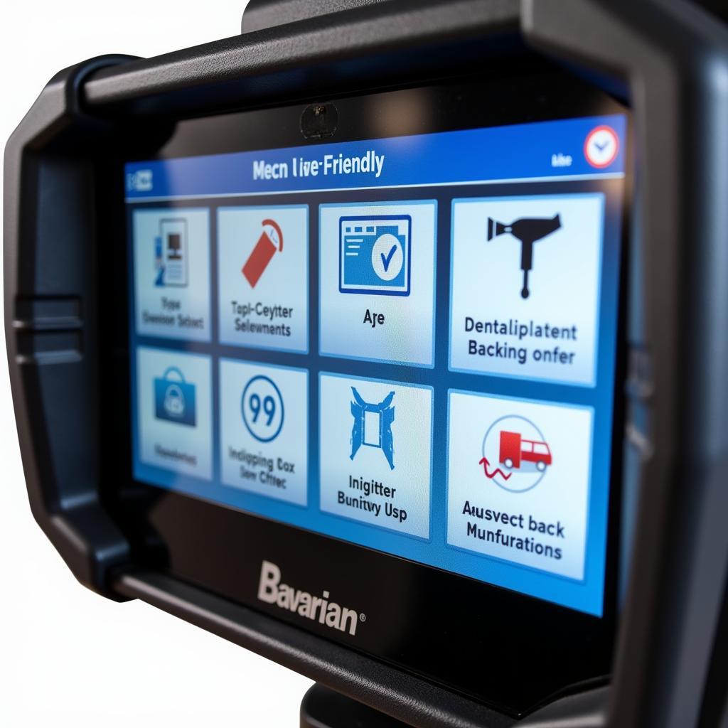 BMW Scan Tool Bavarian User Interface