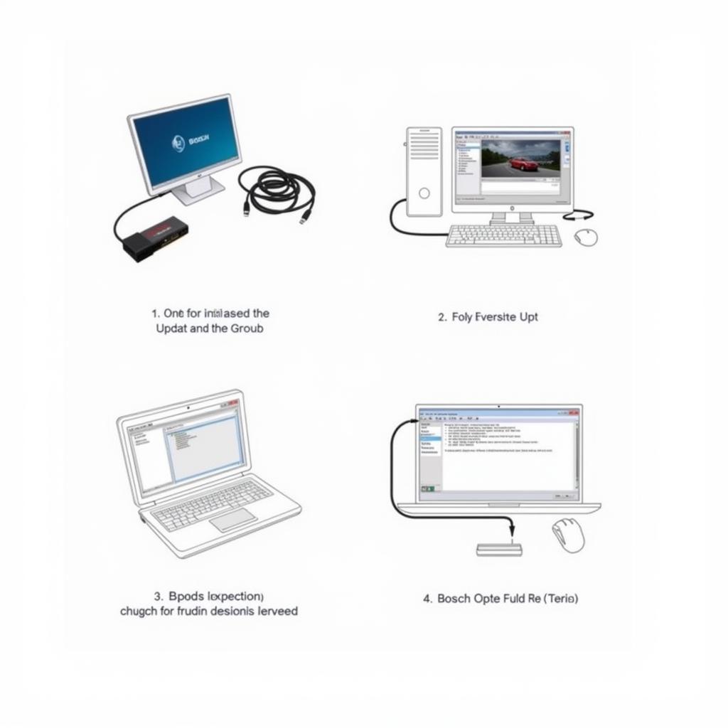 Bosch 1350 Scan Tool Update Process