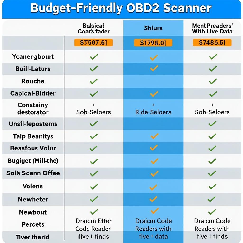 Price Range of Good Budget Scan Tools