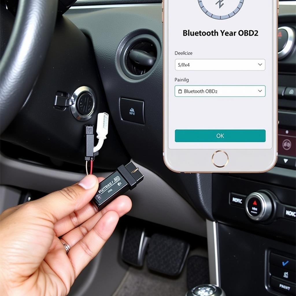 Connecting Car Scanner ELM OBD2 to Cellphone