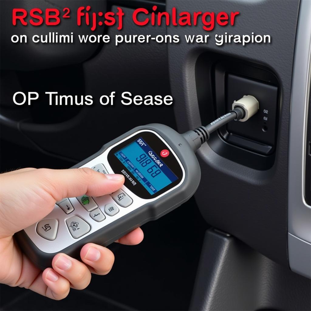 Creader 6 Connected to OBD2 Port