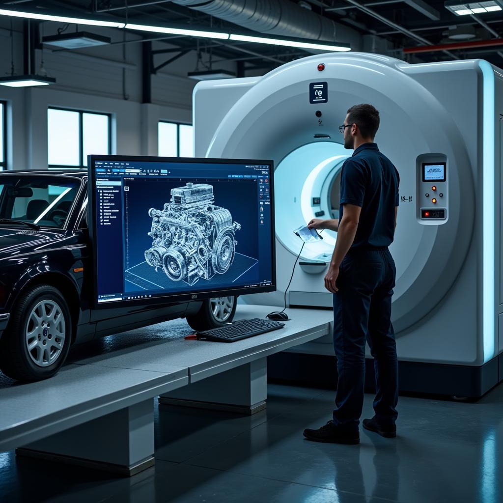 CT Scanner in Automotive Diagnostics