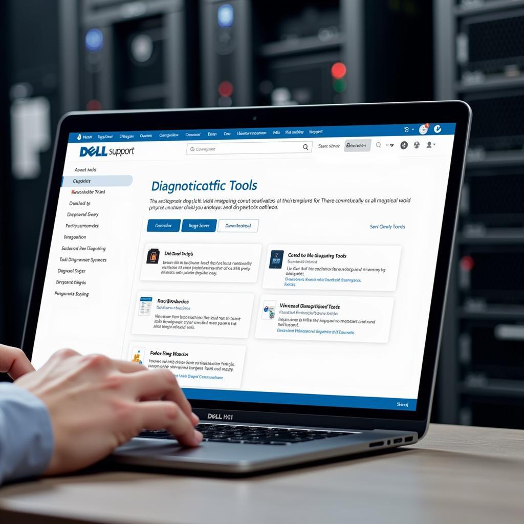 Downloading Dell Server Diagnostic Tools