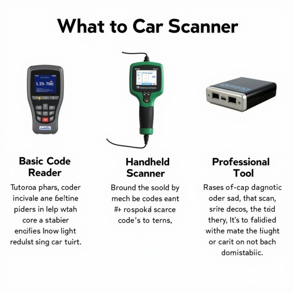 Types of Car Scanners