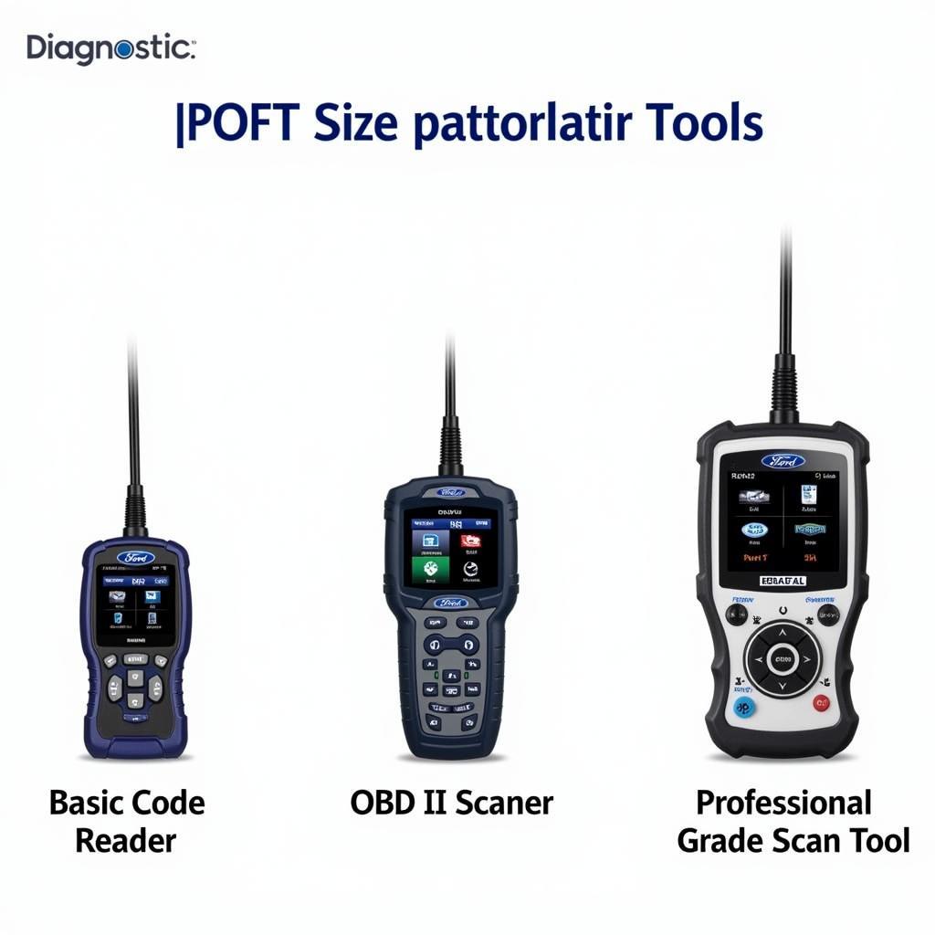 Comparison of Basic, OBD-II, and Professional-Grade Ford Diagnostic Tools