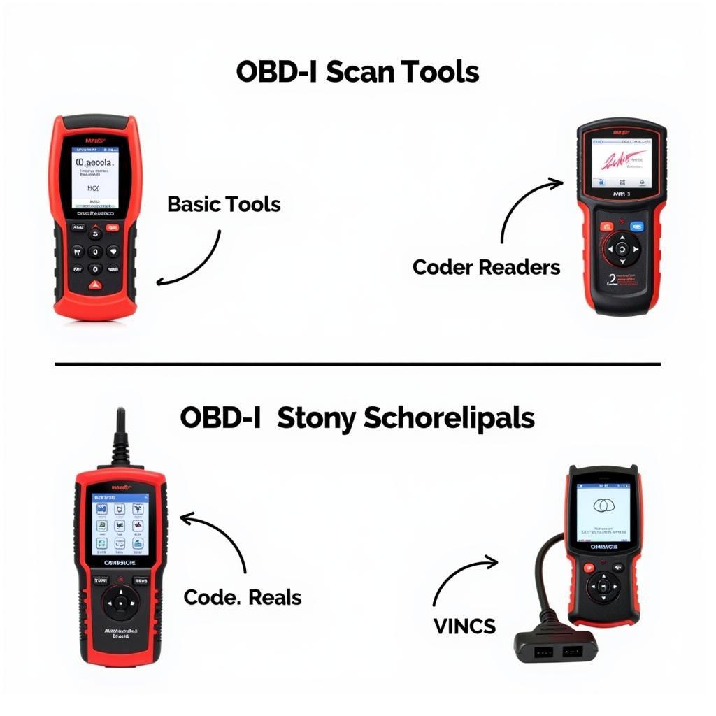 Different Types of OBD1 Scan Tools