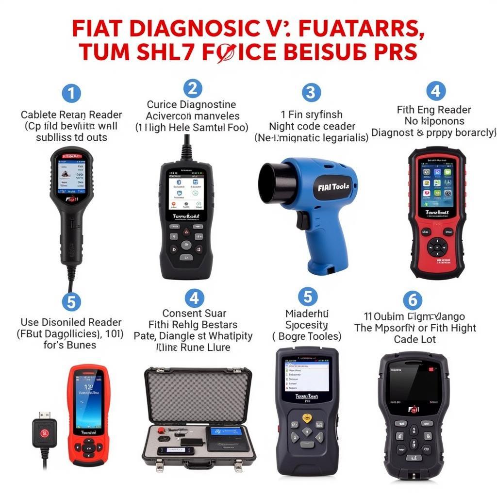 Different Types of Fiat Diagnostic Tools OBD2