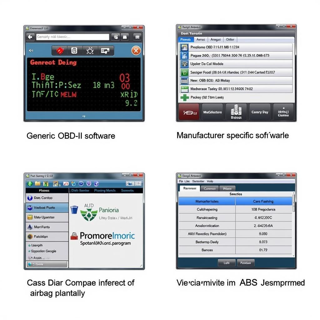 Different Types of Scan Tool Software