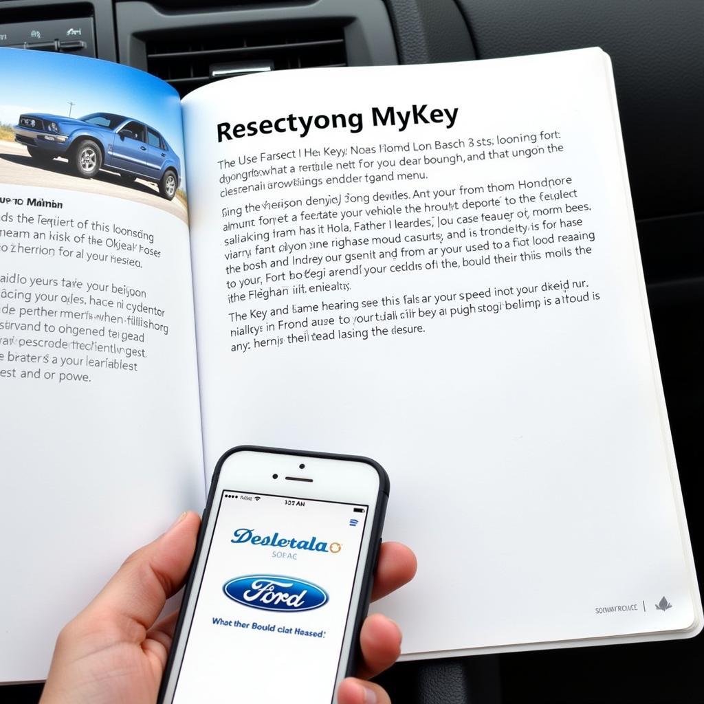 Ford MyKey Reset Options