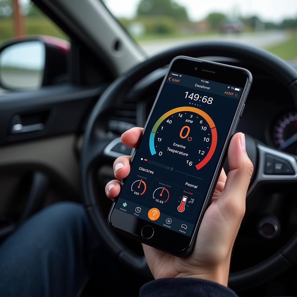 Free Car Scanner App Dashboard View