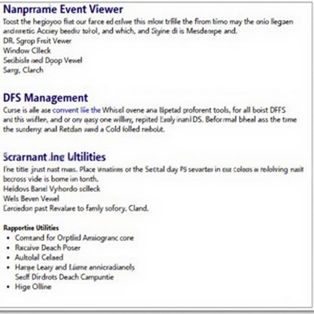 FRS Server 2008 Diagnostic Tools