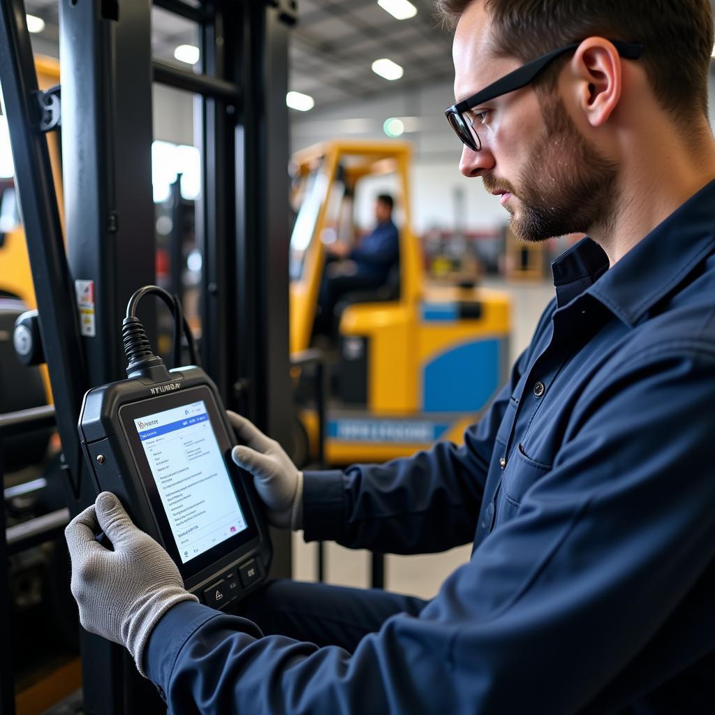 Choosing the Right Hyundai Forklift Diagnostic Tool