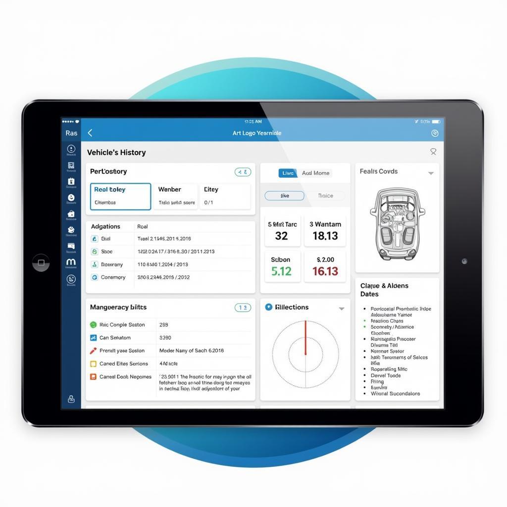 Modern Interface of an Integrated EHR and Diagnostic App