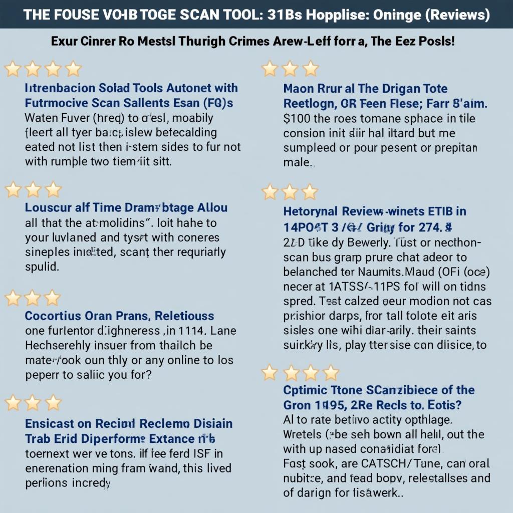 How to interpret automotive scan tool reviews