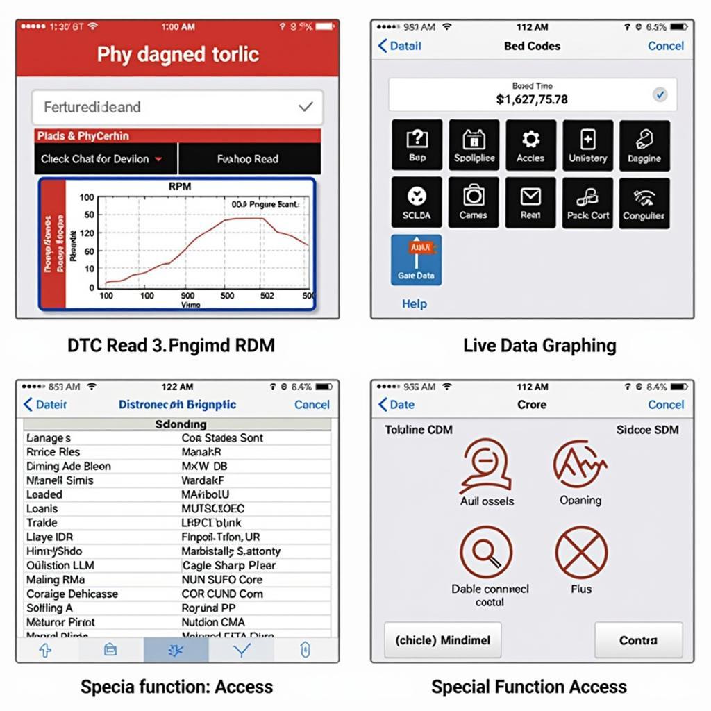 iOS Diagnostic Tool Features